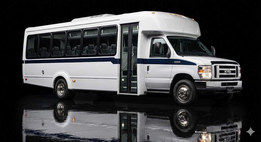 E450 charter bus